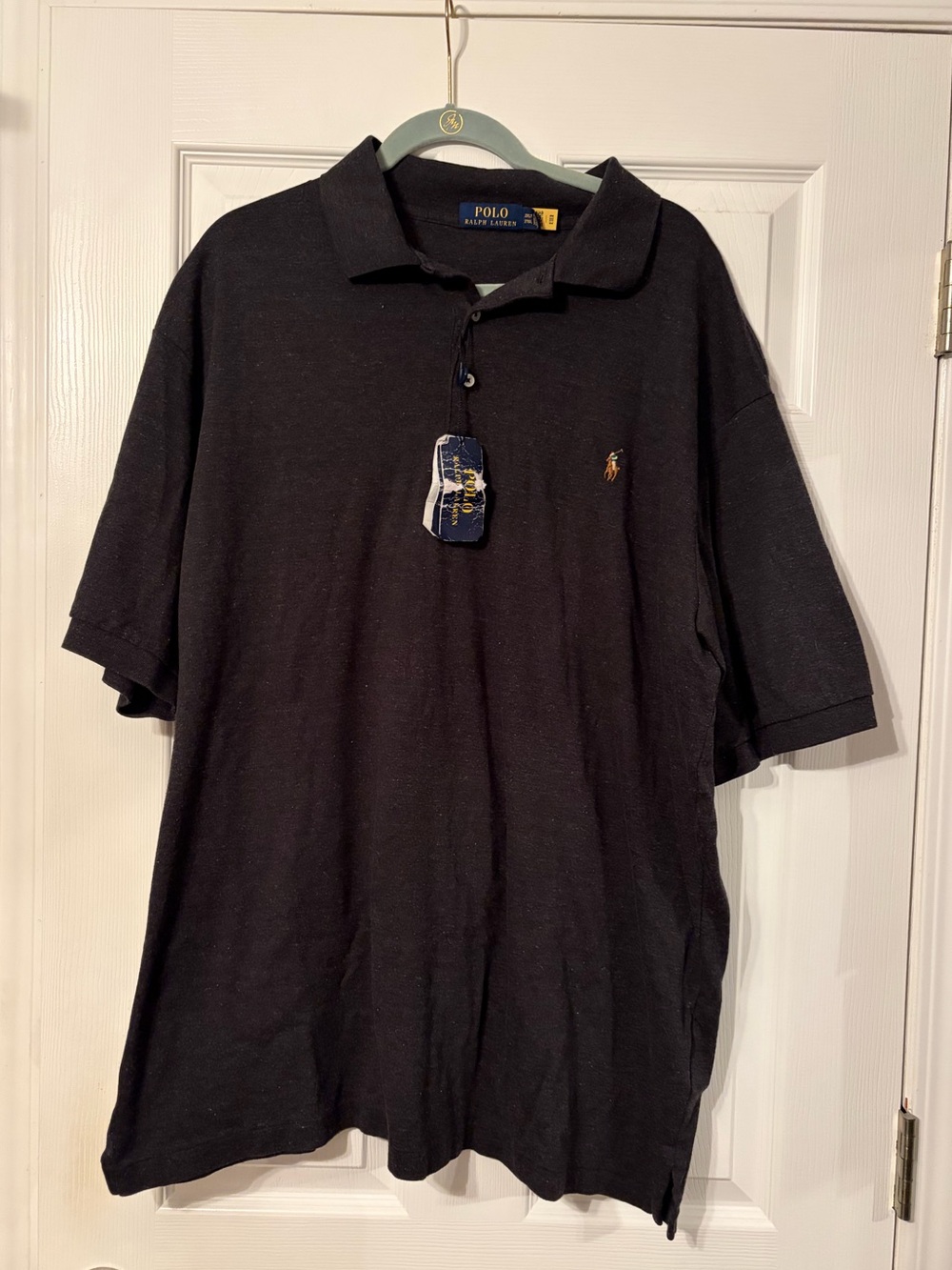 NWT Polo by Ralph Lauren Men’s Grey Short-Sleeve